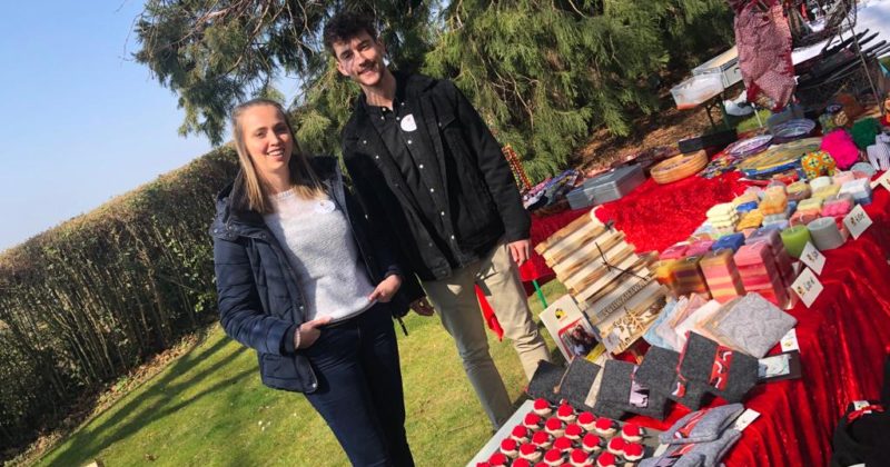 Farbenfroher Frühlingsmarkt auf Gut Nägelsförst, nächster Markttermin am 9. April in Bühl, Anfragen gerne auch im MALAIKA Smile Büro.